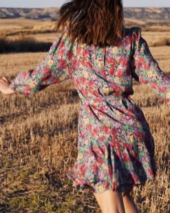 Robe Chiara Vert | Robes Grace & Mila Femme -Vêtements Femme Soldes robe chiara vert robes grace mila femme 4