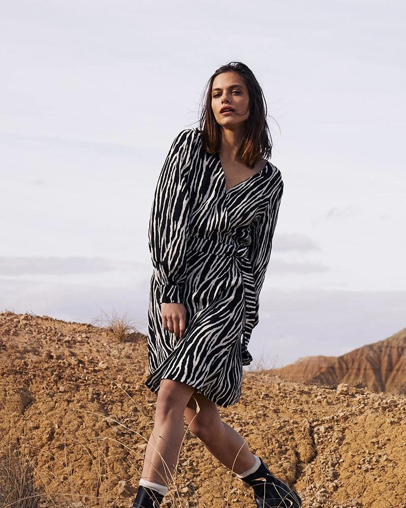 Robe Christine Zebre | Robes Grace & Mila Femme 4 Robe Christine Zebre | Robes Grace & Mila Femme – Image 2