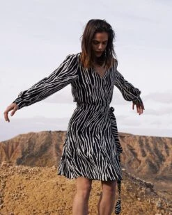 Robe Christine Zebre | Robes Grace & Mila Femme 8 Robe Christine Zebre | Robes Grace & Mila Femme -Vêtements Femme Soldes robe christine zebre robes grace mila femme 3