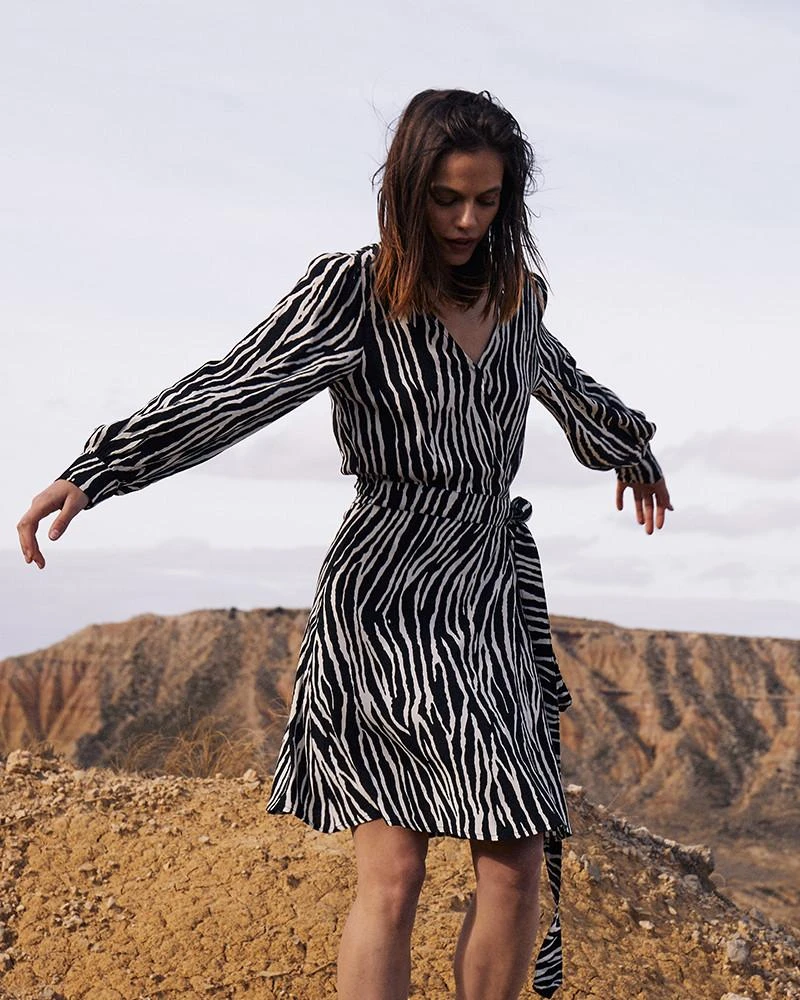 Robe Christine Zebre | Robes Grace & Mila Femme 5 Robe Christine Zebre | Robes Grace & Mila Femme – Image 3