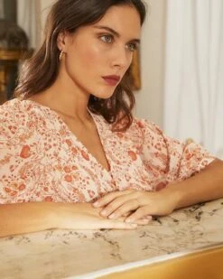 Robe Claire Beige | Robes Grace & Mila Femme