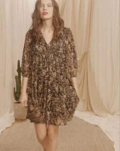 Robe Claire Noir | Robes Grace & Mila Femme