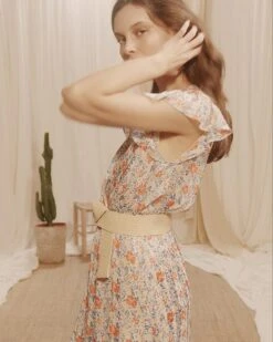 Robe Clara Ecru | Robes Grace & Mila Femme -Vêtements Femme Soldes robe clara ecru robes grace mila femme 3