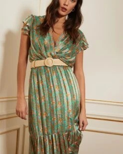 Robe Clara Vert | Robes Grace & Mila Femme