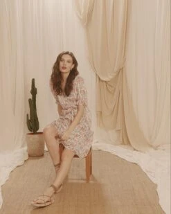 Robe Cluse Ecru | Robes Grace & Mila Femme -Vêtements Femme Soldes robe cluse ecru robes grace mila femme 3