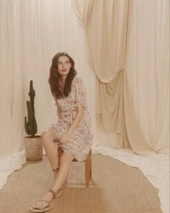 Robe Cluse Ecru | Robes Grace & Mila Femme -Vêtements Femme Soldes robe cluse ecru robes grace mila femme 4