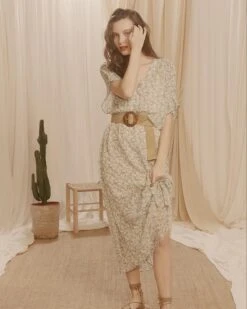 Robe Coline Vert | Robes Grace & Mila Femme