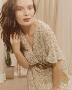 Robe Coline Vert | Robes Grace & Mila Femme -Vêtements Femme Soldes robe coline vert robes grace mila femme 3