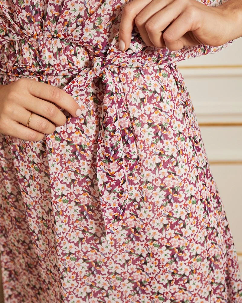 Robe Coline Violet | Robes Grace & Mila Femme 4 Robe Coline Violet | Robes Grace & Mila Femme – Image 2