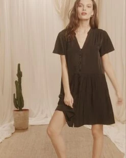 Robe Confiante Noir | Robes Grace & Mila Femme