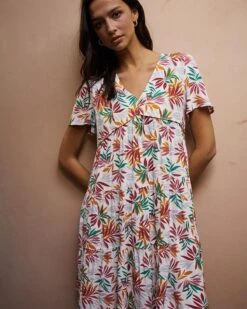 Robe Cranberry Ecru | Robes Grace & Mila Femme -Vêtements Femme Soldes robe cranberry ecru robes grace mila femme 3