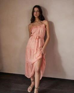 Robe Cristal Orange | Robes Grace & Mila Femme -Vêtements Femme Soldes robe cristal orange robes grace mila femme 3