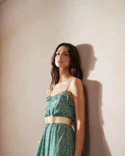 Robe Cristal Vert | Robes Grace & Mila Femme -Vêtements Femme Soldes robe cristal vert robes grace mila femme 6