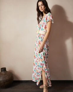 Robe Cynthia Ecru | Robes Grace & Mila Femme -Vêtements Femme Soldes robe cynthia ecru robes grace mila femme 3