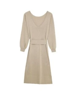 Robe Dame Beige | Robes Grace & Mila Femme -Vêtements Femme Soldes robe dame beige robes grace mila femme 6
