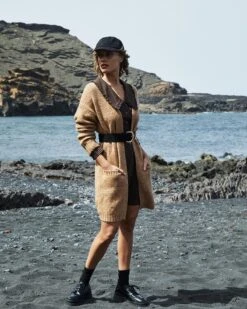 Robe Danette Kaki | Robes Grace & Mila Femme -Vêtements Femme Soldes robe danette kaki robes grace mila femme 2