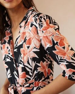 Robe Danita Noir | Robes Grace & Mila Femme -Vêtements Femme Soldes robe danita noir robes grace mila femme 4