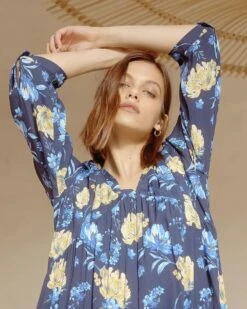 Robe Daphne Marine | Robes Grace & Mila Femme 10 Robe Daphne Marine | Robes Grace & Mila Femme -Vêtements Femme Soldes robe daphne marine robes grace mila femme 3