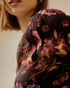 Robe Daphne Noir | Robes Grace & Mila Femme