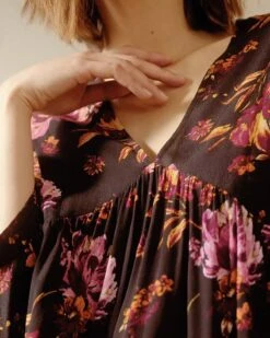 Robe Daphne Noir | Robes Grace & Mila Femme -Vêtements Femme Soldes robe daphne noir robes grace mila femme 3