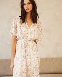 Robe Delphine Ecru | Robes Grace & Mila Femme -Vêtements Femme Soldes robe delphine ecru robes grace mila femme 2