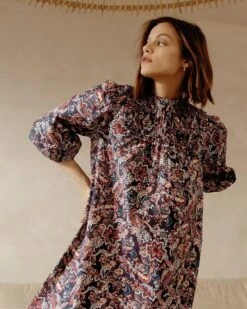 Robe Demain Marine | Robes Grace & Mila Femme -Vêtements Femme Soldes robe demain marine robes grace mila femme 2