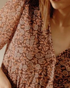 Robe Demoiselle Chocolat | Robes Grace & Mila Femme -Vêtements Femme Soldes robe demoiselle chocolat robes grace mila femme 3