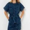 Robe Denim Waterless Process Stone | Robes, Combinaisons Camaieu Femme