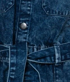 Robe Denim Waterless Process Stone | Robes, Combinaisons Camaieu Femme -Vêtements Femme Soldes robe denim waterless process stone robes combinaisons camaieu femme 5