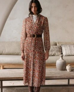 Robe Dione Chocolat | Robes Grace & Mila Femme 10 Robe Dione Chocolat | Robes Grace & Mila Femme -Vêtements Femme Soldes robe dione chocolat robes grace mila femme 3