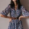 Robe Dixie Bleu | Robes Grace & Mila Femme -Vêtements Femme Soldes robe dixie bleu robes grace mila femme 1