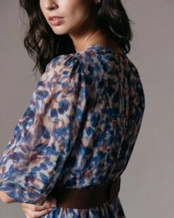 Robe Dixie Bleu | Robes Grace & Mila Femme -Vêtements Femme Soldes robe dixie bleu robes grace mila femme 3