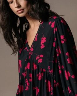 Robe Dorlane Noir | Robes Grace & Mila Femme -Vêtements Femme Soldes robe dorlane noir robes grace mila femme 3