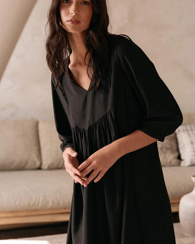 Robe Dressing Noir | Robes Grace & Mila Femme 6 Robe Dressing Noir | Robes Grace & Mila Femme – Image 4