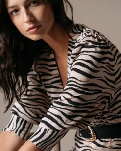 Robe Drusella Beige | Robes Grace & Mila Femme -Vêtements Femme Soldes robe drusella beige robes grace mila femme 4