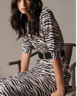 Robe Drusella Beige | Robes Grace & Mila Femme -Vêtements Femme Soldes robe drusella beige robes grace mila femme 5