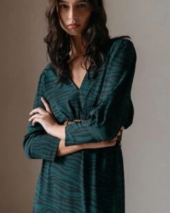 Robe Drusella Vert | Robes Grace & Mila Femme -Vêtements Femme Soldes robe drusella vert robes grace mila femme 3