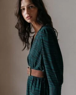 Robe Drusella Vert | Robes Grace & Mila Femme -Vêtements Femme Soldes robe drusella vert robes grace mila femme 6