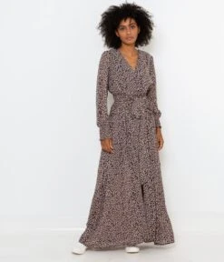 Robe Longue Bohème Imprimée Lib Boheme Rose | Robes, Combinaisons Camaieu Femme -Vêtements Femme Soldes robe longue bohc3a8me imprimc3a9e lib boheme rose robes combinaisons camaieu femme 2