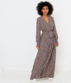 Robe Longue Bohème Imprimée Lib Boheme Rose | Robes, Combinaisons Camaieu Femme -Vêtements Femme Soldes robe longue bohc3a8me imprimc3a9e lib boheme rose robes combinaisons camaieu femme 4