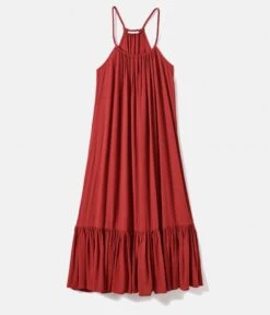 Robe Longue Bretelles Tressées Burnt Henna | Robes, Combinaisons Camaieu Femme -Vêtements Femme Soldes robe longue bretelles tressc3a9es burnt henna robes combinaisons camaieu femme 6