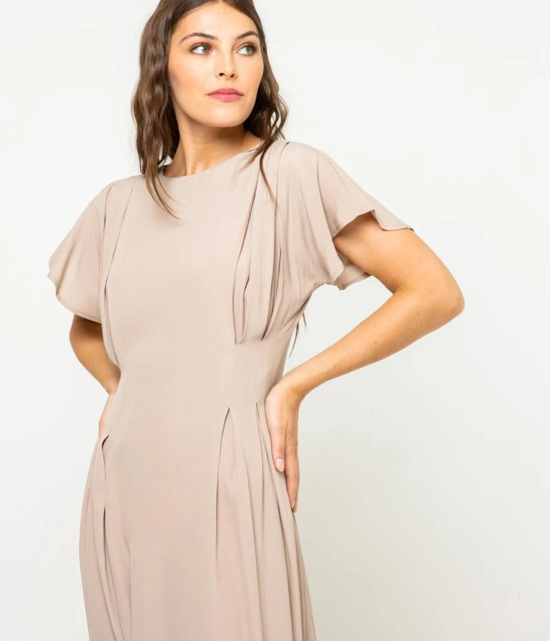 Robe Longue Jeu De Plis Cobblestone | Robes, Combinaisons Camaieu Femme 3 Robe Longue Jeu De Plis Cobblestone | Robes, Combinaisons Camaieu Femme