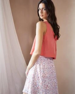 Short Cupcake Corail | Pantalons Grace & Mila Femme 8 Short Cupcake Corail | Pantalons Grace & Mila Femme -Vêtements Femme Soldes short cupcake corail pantalons grace mila femme 3