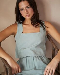 Short Cupcake Vert | Pantalons Grace & Mila Femme -Vêtements Femme Soldes short cupcake vert pantalons grace mila femme 3