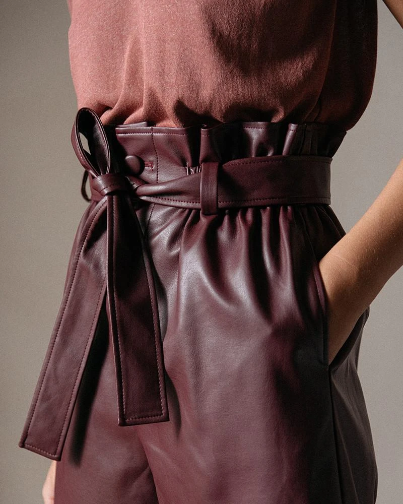 Short Duke Prune | Jupes & Shorts Grace & Mila Femme 3 Short Duke Prune | Jupes & Shorts Grace & Mila Femme