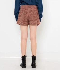 Short En Tweed Femme Tweed Rouge Preppy | Shorts, Pantacourts Camaieu Femme -Vêtements Femme Soldes short en tweed femme tweed rouge preppy shorts pantacourts camaieu femme 3