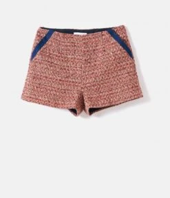 Short En Tweed Femme Tweed Rouge Preppy | Shorts, Pantacourts Camaieu Femme -Vêtements Femme Soldes short en tweed femme tweed rouge preppy shorts pantacourts camaieu femme 8