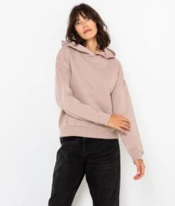 Sweat Femme À Capuche Bark | Homewear Camaieu Femme -Vêtements Femme Soldes sweat femme c3a0 capuche bark homewear camaieu femme 7