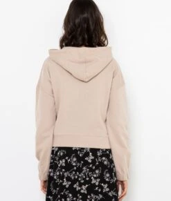 Sweat Femme À Capuche En Coton Bio Cobblestone | Pull, Gilets Camaieu Femme -Vêtements Femme Soldes sweat femme c3a0 capuche en coton bio cobblestone pull gilets camaieu femme 3