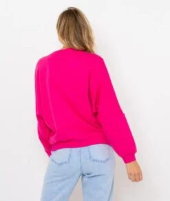 Sweat Manches Chauve-souris Femme Rose | Pull, Gilets Camaieu Femme -Vêtements Femme Soldes sweat manches chauve souris femme rose pull gilets camaieu femme 3